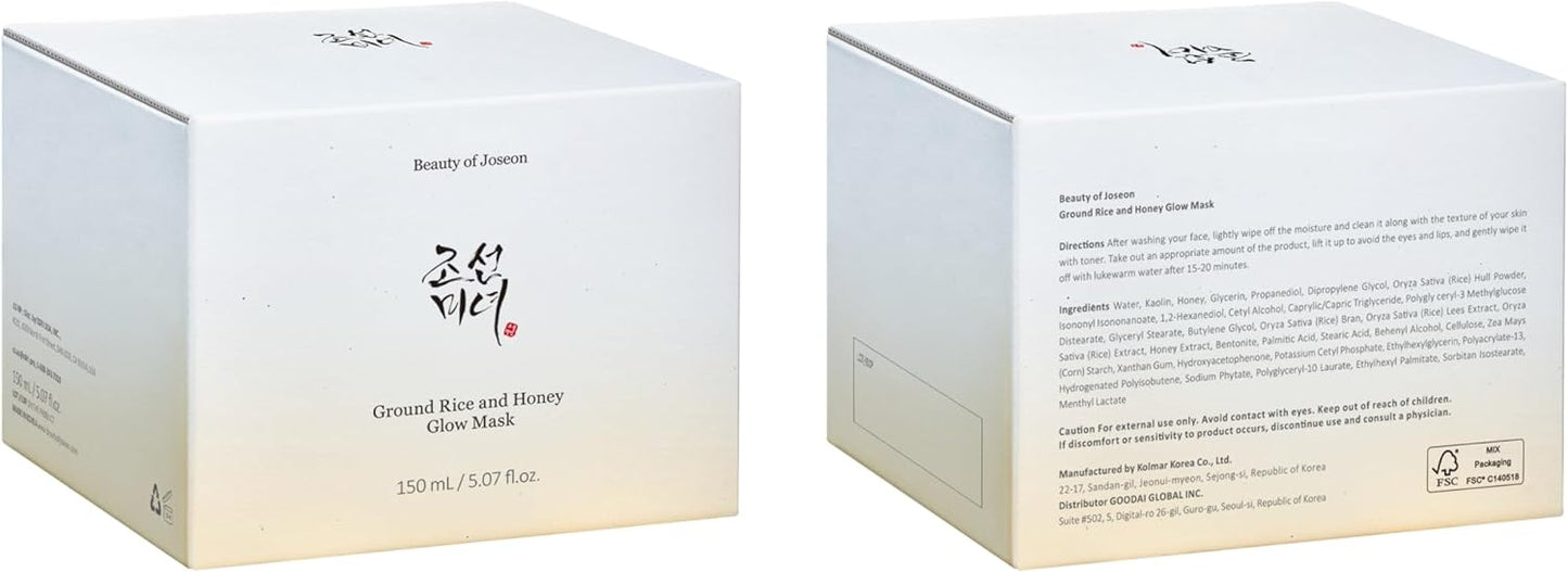 Ground Rice And Honey Glow Mask 150ml