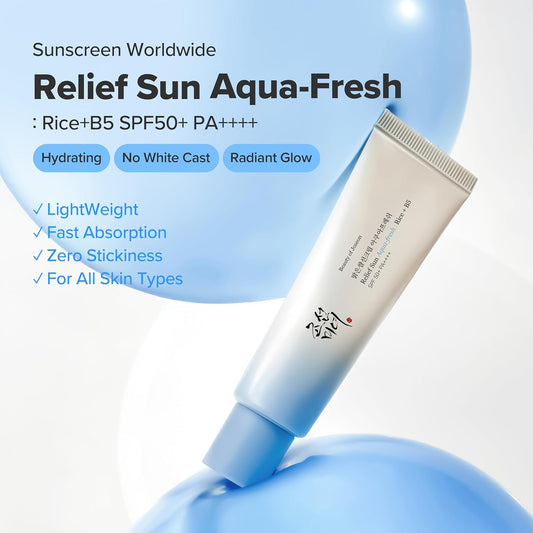 Relief Sun Aqua-Fresh Rice + B5 Sunscreen - 50ml