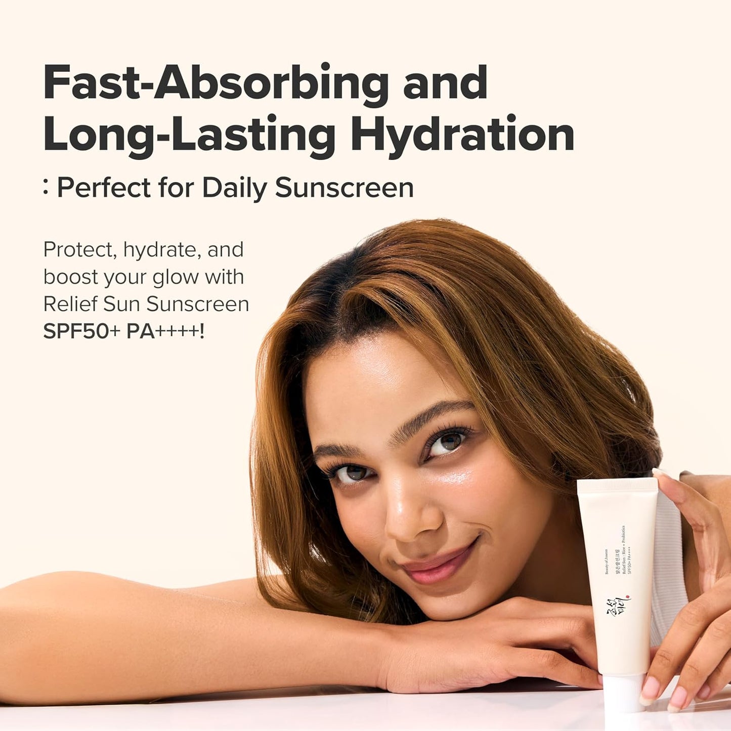 Relief Sun Rice + Probiotics Spf50 Sunscreen 50ml