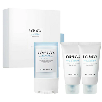 Skin1004 Hyalu-Cica Sunsational Kit Madagascar Centella Silky-Fit
